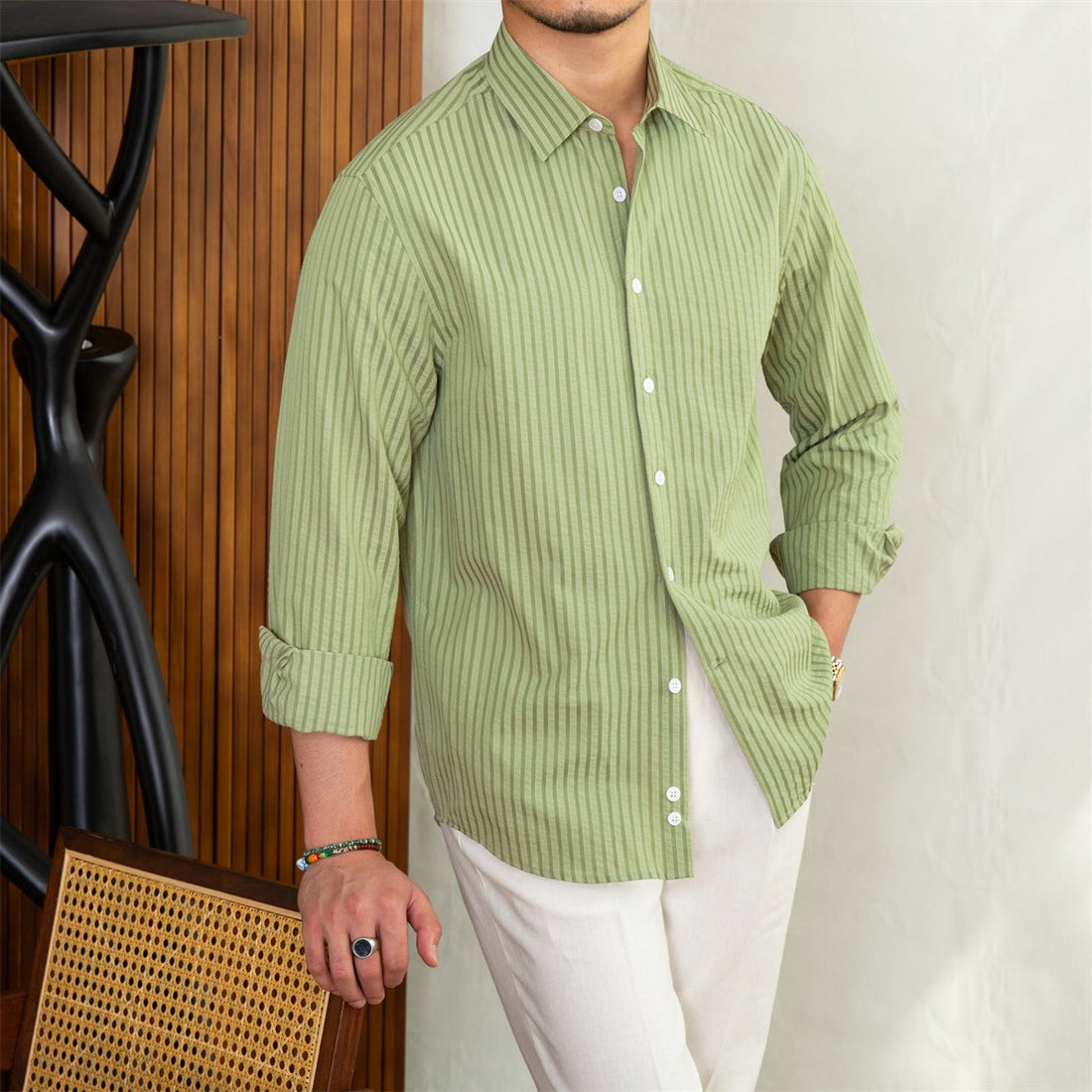 Striped Porto Cervo Shirt