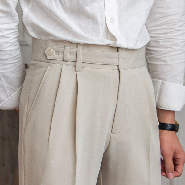 Americano Double Pleated Trousers