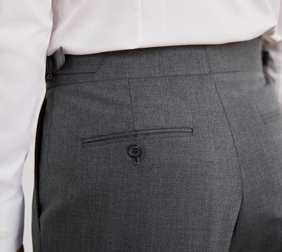 Ivy Straight Fit High Waisted Trousers