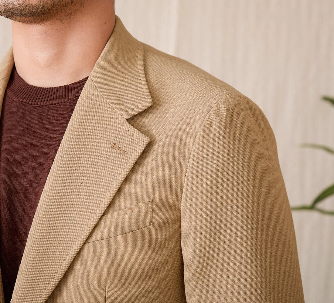 Monaco Linen Blend Sports Blazer Jacket